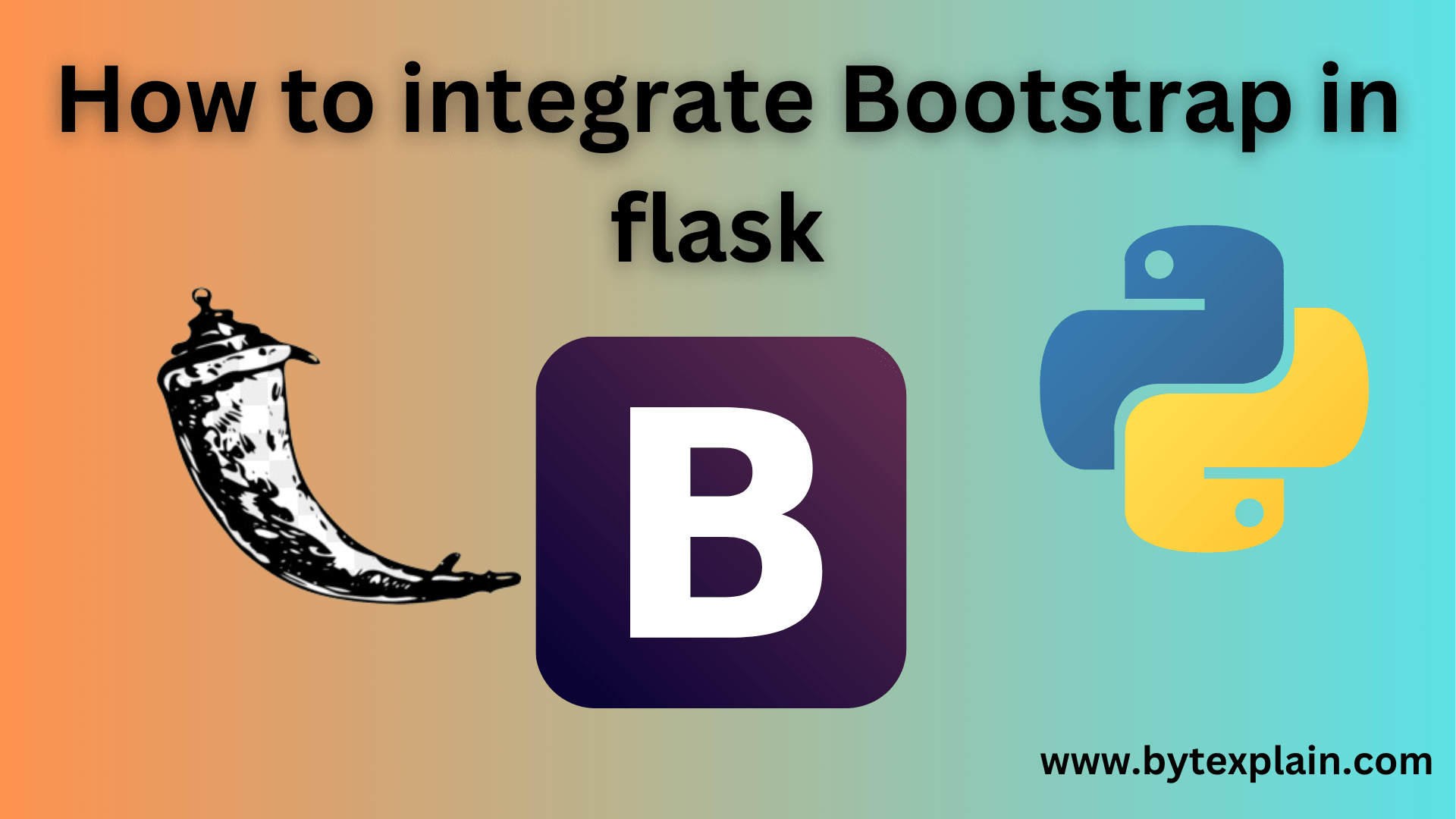 how to add bootstrap to flask